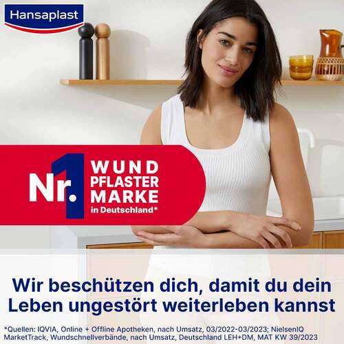 Hansaplast Universal Pflaster wasserfest 6 cmx1 m - 5