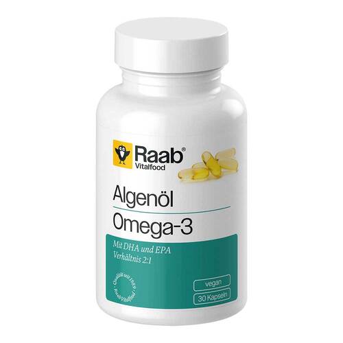 Raab Vitalfood Algenöl Omega-3 Kapseln - 1