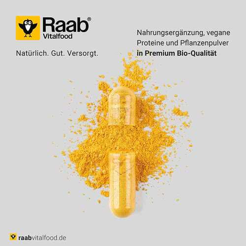 Raab Vitalfood Curcuma Extrakt Bio Kapseln - 6