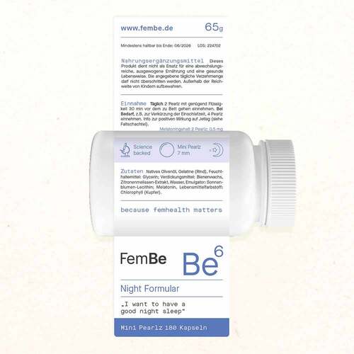 Fembe Be6 Night Formular Weichkapseln - 4