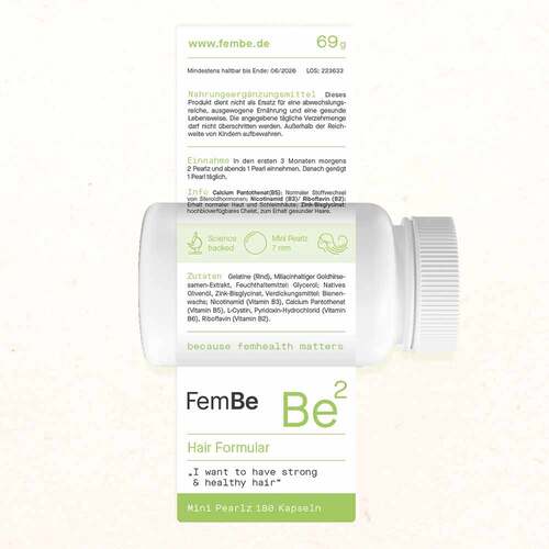 Fembe Be2 Hair Formular Weichkapseln - 4