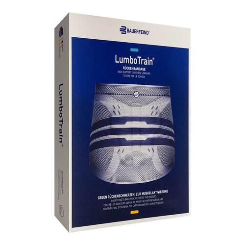 Lumbotrain waisted R&uuml;ckenst&uuml;tzbandage Gr&ouml;&szlig;e 3 titan - 1