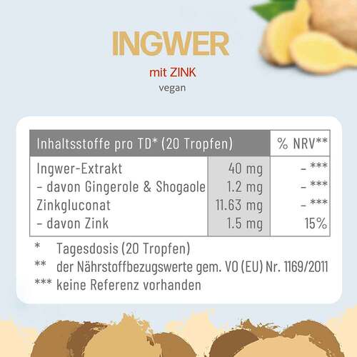 Ingwer-Zink Tropfen - 3