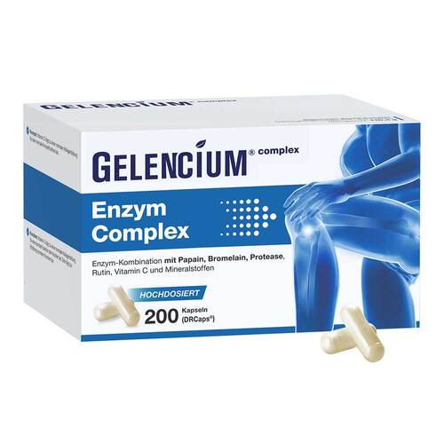 Gelencium Enzym Complex hochdosiert mit Bromelain Kapseln - 1
