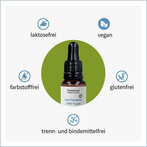 Lipovitamine 1000 vegan Vitamin D3 + A + K2 Tropfen - 3