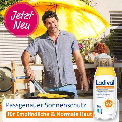 Ladival empfindliche &amp; normale Haut Lotion LSF 50 +  - 3