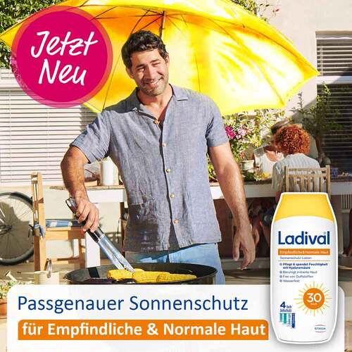 Ladival empfindliche + normale Haut Lotion LSF 30 - 3