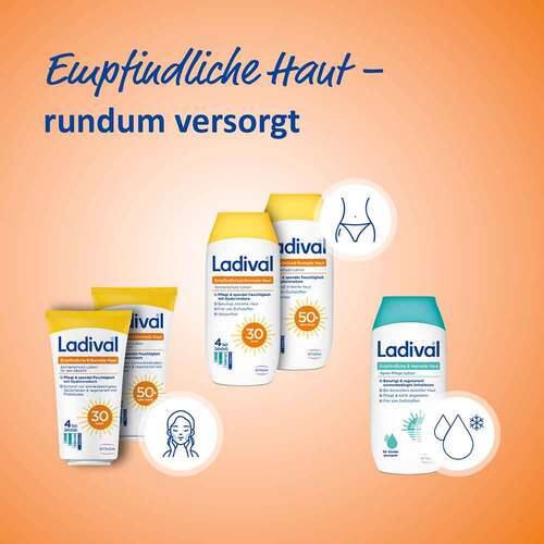 Ladival empfindliche Haut Lotion Gesicht LSF 50 +  - 8