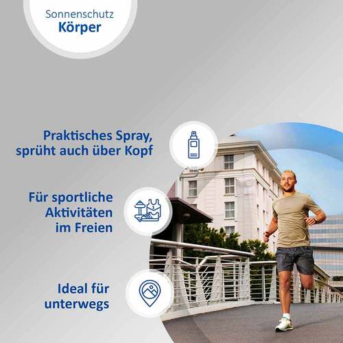 Ladival Aktiv Sonnenschutz-Spray LSF 50 +  - 5