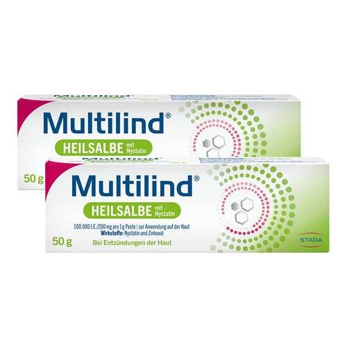 Multilind Heilsalbe mit Nystatin und Zinkoxid - 1