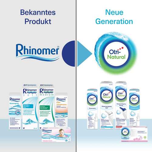 OtriNatural Nasenreinigung Strong, isoton, 0,9 % NaCl - 6