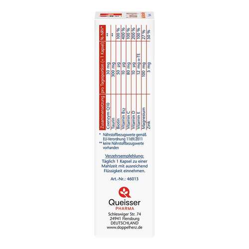 Doppelherz Taurin + Q10 Kapseln - 3