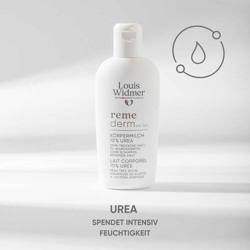 Widmer Remederm dry Skin Körpermilch 10% ohne P. - 3