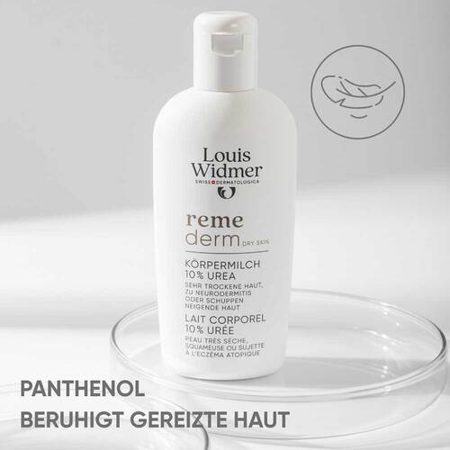 Widmer Remederm dry Skin Körpermilch 10% ohne P. - 4