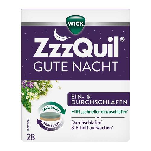 WICK Zzzquil Gute Nacht Tabletten - 1