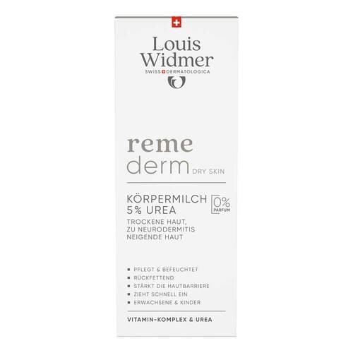 Widmer remederm dry Skin Körpermilch 5% Urea - 1