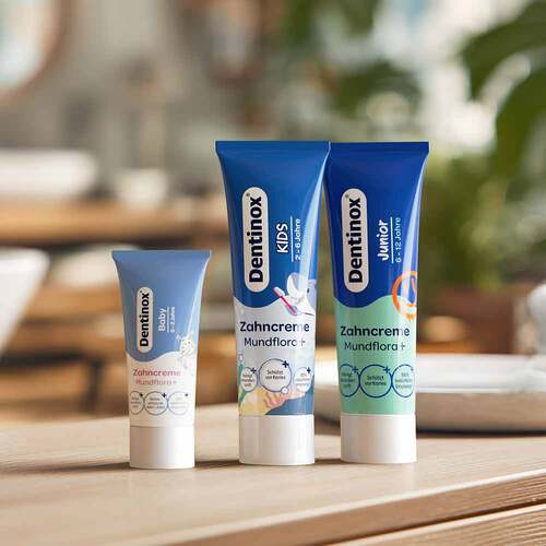 Dentinox Zahncreme Mundflora Baby - 7