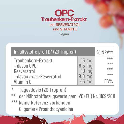 Cannsol OPC mit Resveratrol + Vitamin C Tropf.zum Einnehmen  - 3