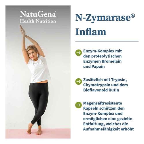 N-Zymarase Inflam Enzym-Komplex + Rutin Kapseln - 2
