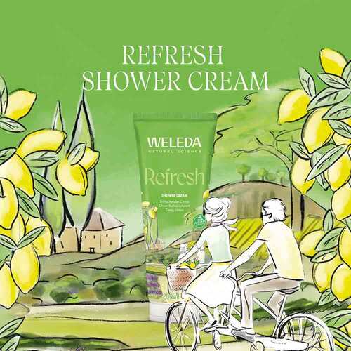 Weleda Refresh Shower Cream Citrus - 3