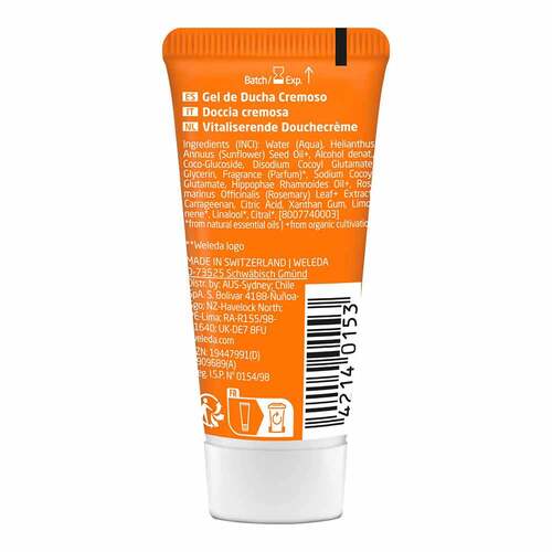 Weleda Vitality Shower Cream Sanddorn vitalisier. - 2