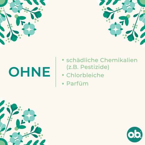 O.B. Tampons Organic mini - 6