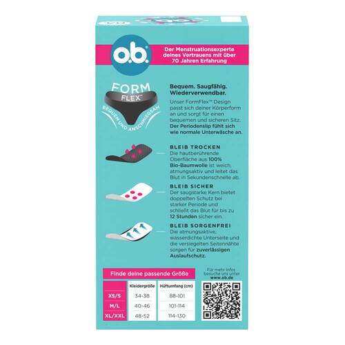 O.B. Periodenslip M / L - 2