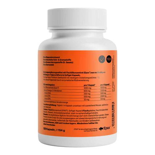 Omega-3 Ultra EPA Zeinpharma Kapseln - 2