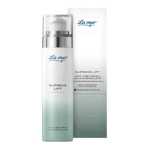 La mer Supreme Lift Anti-Age Cream Hals Dekollete mit Parfum - 1