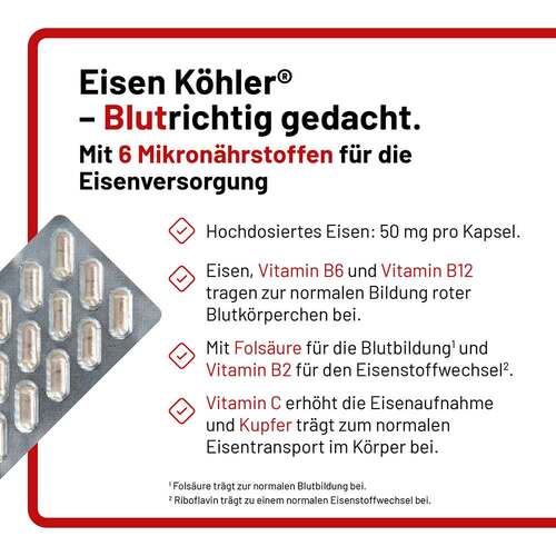 Eisen K&ouml;hler Kapseln - 2