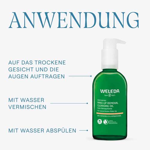 Weleda Make-up Removal Cleansing Oil mit Flasche - 2