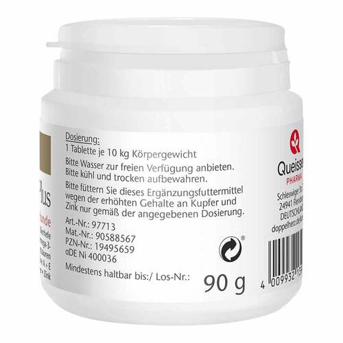 Doppelherz f&uuml;r Tiere Biotin Plus Tabletten f&uuml;r Hunde - 3