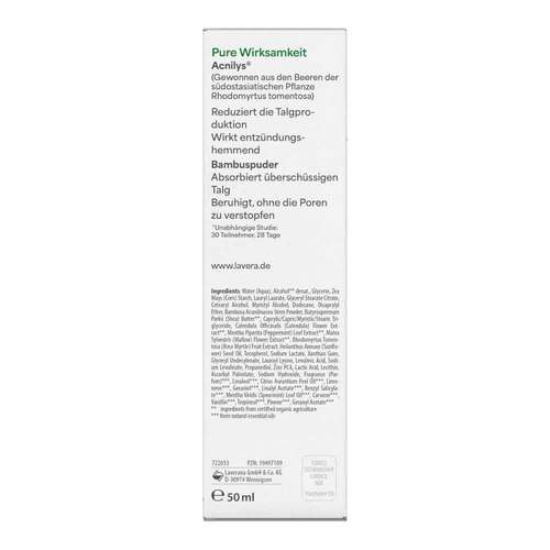 Lavera Pure Beauty mattierende Tagescreme DE - 5