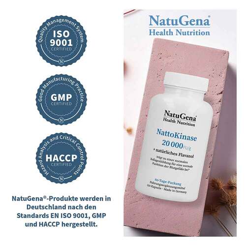 Nattokinase 20.000 + Vitamin C vegan Kapseln - 4