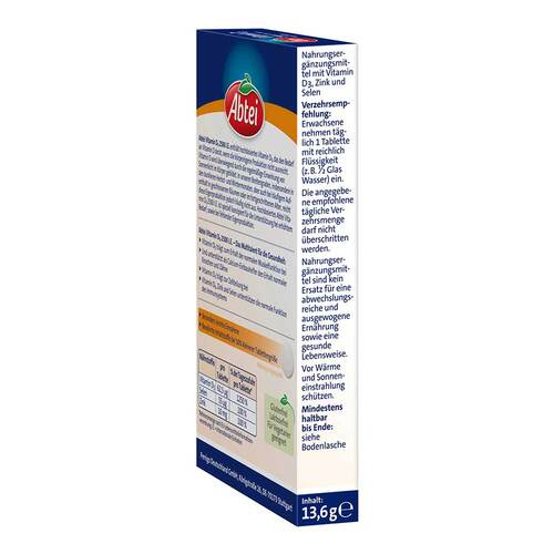 Abtei Vitamin D3 2500 I.E. Mini Tabletten - 3