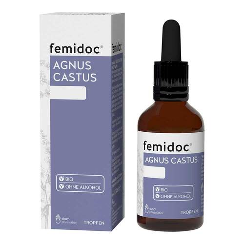Femidoc Agnus Castus ohne Alkohol Tropfen zum Einnehmen  - 1