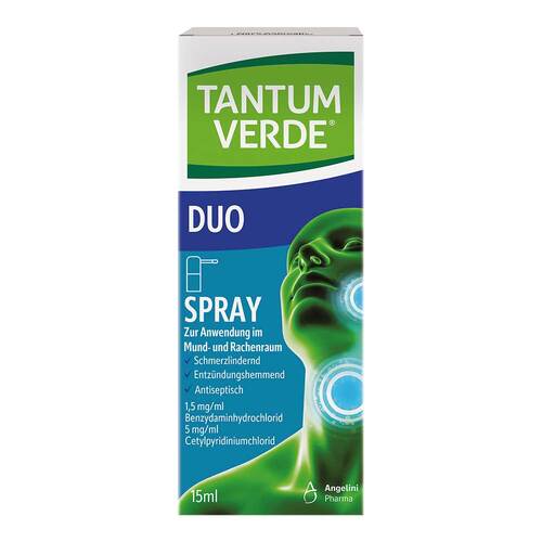 Tantum Verde duo 1,5mg / ml + 5mg / ml Spray Anw.Mundh&ouml;. - 1