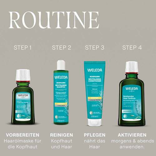 Weleda Geschenkset Haircare Rosmarin - 5
