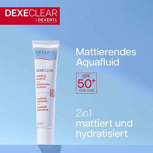 Dexeryl Dexeclear mattierendes Aquafluid SPF 50 - 2