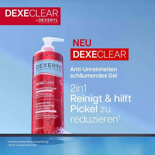Dexeryl Dexeclear Reinigungsgel sch&auml;umend f&uuml;r unreine Haut - 2