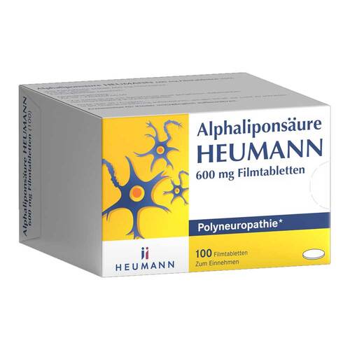 Alphalipons&auml;ure Heumann 600 mg Filmtabletten - 1