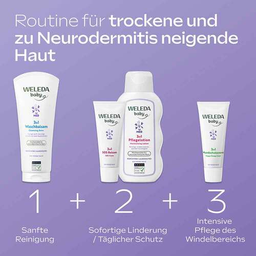Weleda 3in1 Wundschutzcreme wei&szlig;e Malve - 6