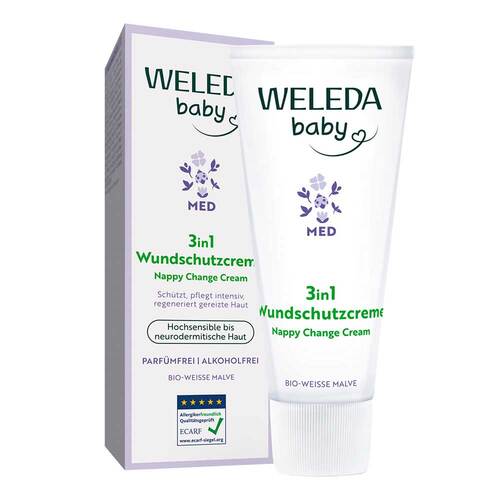 Weleda 3in1 Wundschutzcreme weiße Malve - 1