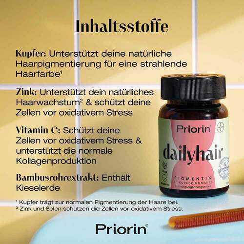 Priorin dailyhair Pigmentiq Gummies - 3