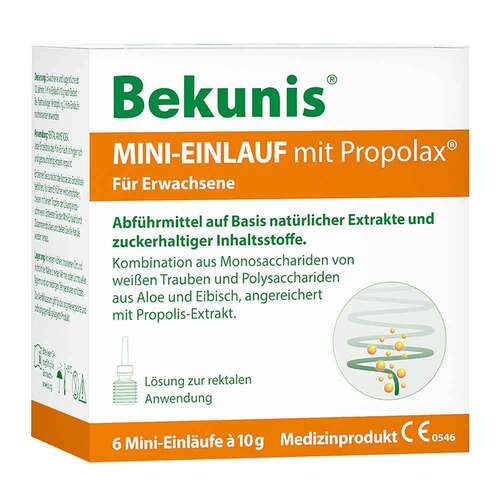 Bekunis Mini-Einlauf mit Propolax Klistiere - 1