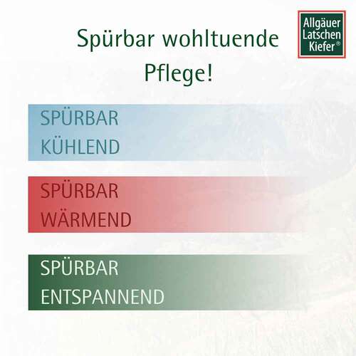 Allg&auml;uer Latschenkiefer w&auml;rmendes Intensiv Gel - 7