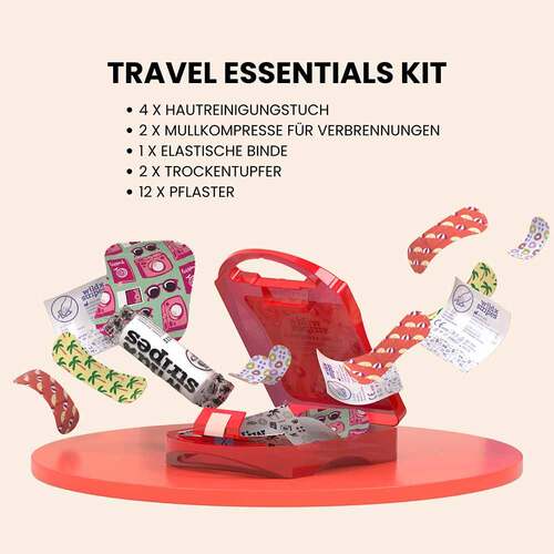 Wild Stripes Travel Essentials First Aid Kit - 3