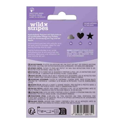 Wild Stripes Anti-Pickel Patches Holo Clear - 2