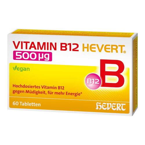 Vitamin B12 Hevert 500 µg Tabletten - 1