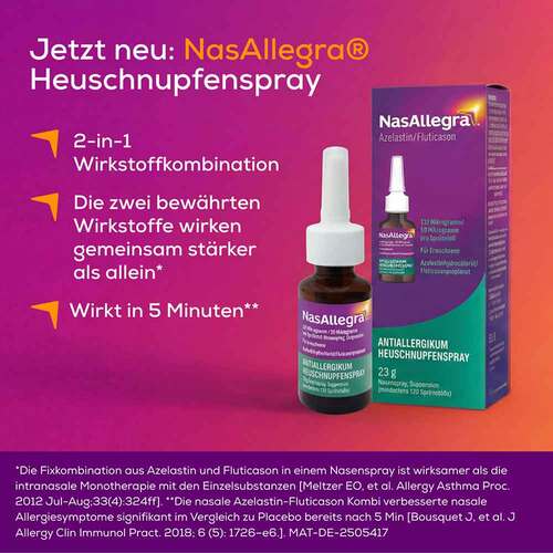 NasAllegra 137 µg/50 µg pro Spr&uuml;hsto&szlig; Nasenspray - 6